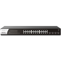 DrayTek VSP1281X-K VigorSwitch P1281x 24 Port Gigabit POE Smart Managed Switch with 4x 10GbE SFP Ports