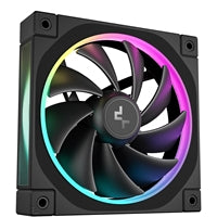 DeepCool FL12 120mm PWM 3 Pack Fan - High Performance, Low Noise, Fluid Dynamic Bearing, 36 ARGB LEDs, 500-2150 RPM, 55 CFM Airflow, 4-Pin PWM Control