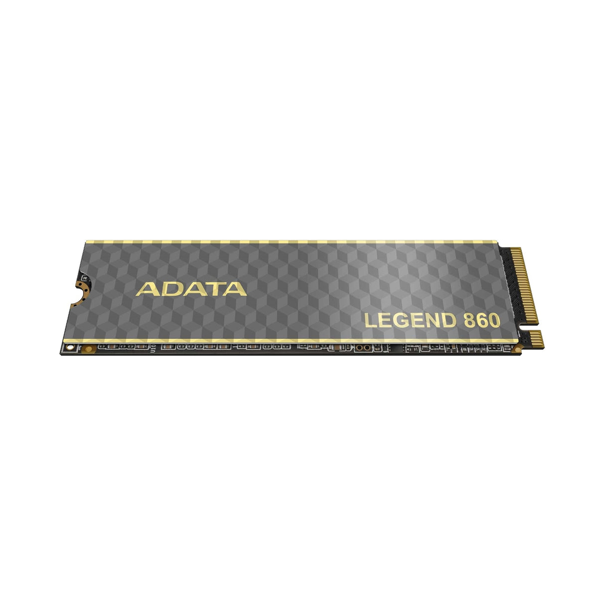 Adata Legend 860 (SLEG-860-500GCS) 500GB NVMe SSD, PCIe Gen4, M.2 Interface, 2280, Read 5000 MB/s, Write 3000 MB/s, Heatsink 5 Year Warranty