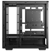 DeepCool CH690 Digital ATX Mid-Tower Case, High-Airflow PC Case with Semi-Glass Panel, USB-C Port, Support for 420mm Radiator, 450mm GPU, ATX PSU, Black