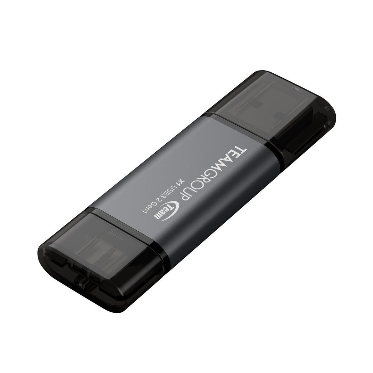 Team TX1364GC01 2 in 1 Dual OTG 64GB Flash Drive, X1 USB 3.2 Gen1, Type C & A, Plug and Play