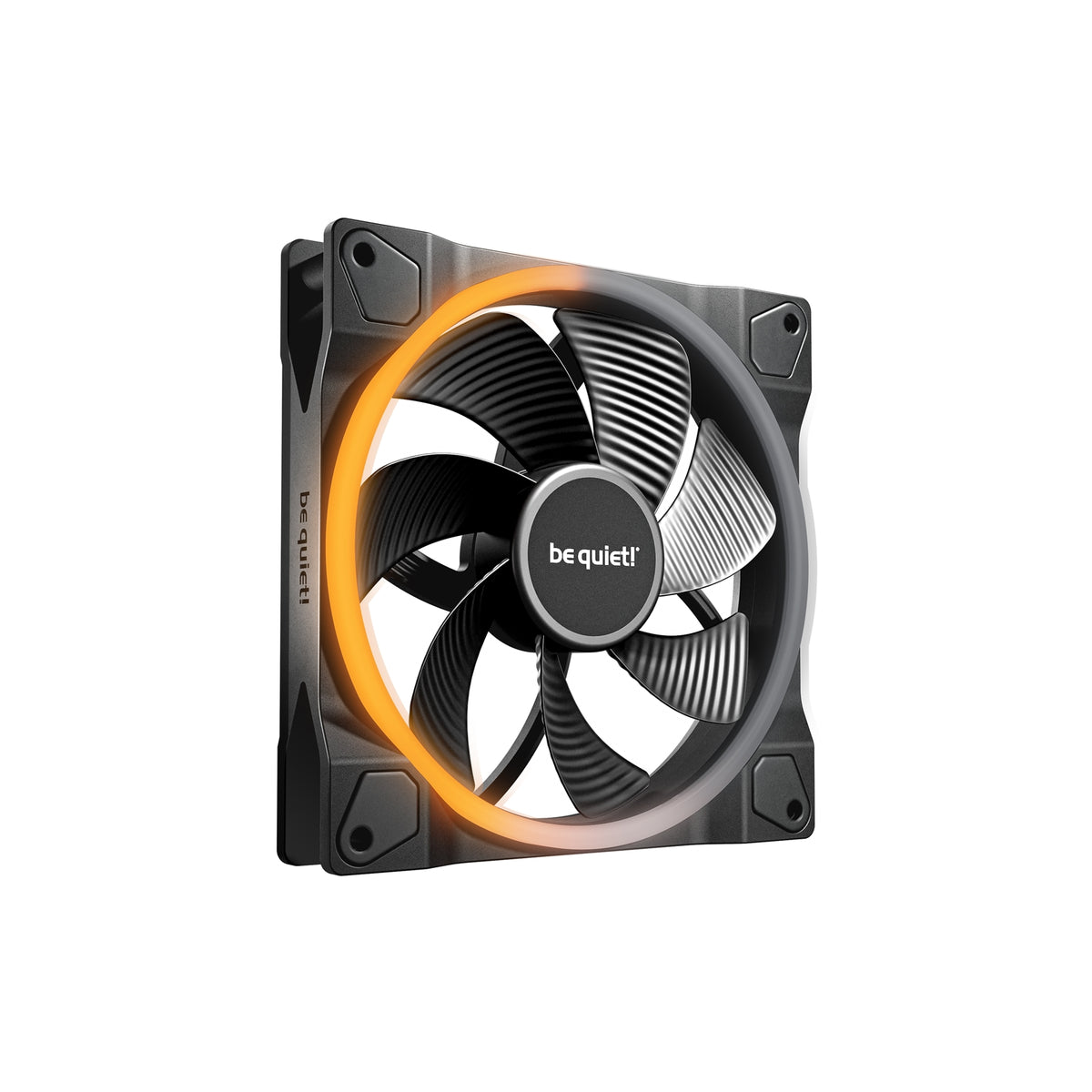 be quiet! Light Wings 140mm PWM Reverse, ARGB Lighting, Ultra-Quiet Operation Max 25.5dB(A), High Airflow, 60,000 Hours