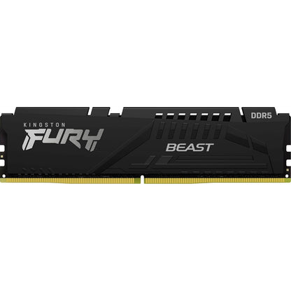 Kingston FURY Beast KF556C40BBK2-64 64GB (2x 32GB) DIMM System Memory, 5600MHz, DDR5, CL40, Black, Intel XMP