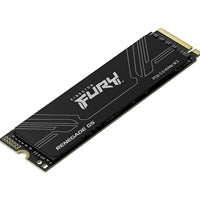 Kingston FURY Renegade (SFYR2S/1T0 ) 1TB NVMe SSD, M.2 Interface, PCIe 5.0 x4 NVMe, 2280, Up to 14,200MB/s read, 11,000MB/s write, Limited 5-year warranty with free technical support.
