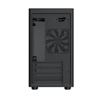 TecWare Fusion 3 mATX Compact PC Case, High Airflow SFF Chassis, 3 Fans Included, Top-Mount ATX/SFX PSU Support, USB-C, Supports 280mm GPU & Dual Radiators, Black
