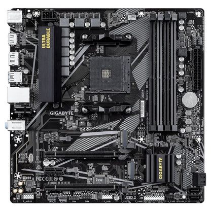 Gigabyte B550M DS3H R2 AMD AM4 Socket Motherboard, Micro-ATX, 4x DDR4 Slots, 2x M.2 Sockets, GbE LAN, 1x DisplayPort / 1x HDMI Port