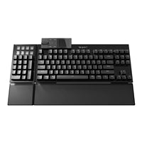 Be Quiet! Dark Mount Silent Linear Modular ARGB Gaming Keyboard with 8 Customisable Display Keys, Silent Linear Orange Switches, Detachable Numpad & Stream Dock