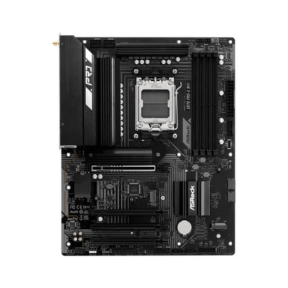 ASRock X870 Pro-A WiFi AMD AM5 Socket Motherboard, 4 x DDR5 Slots, 3x M.2 Socket, 2.5GbE LAN, Wi-Fi 7, 1x HDMI Port / 2x USB-C (USB4)