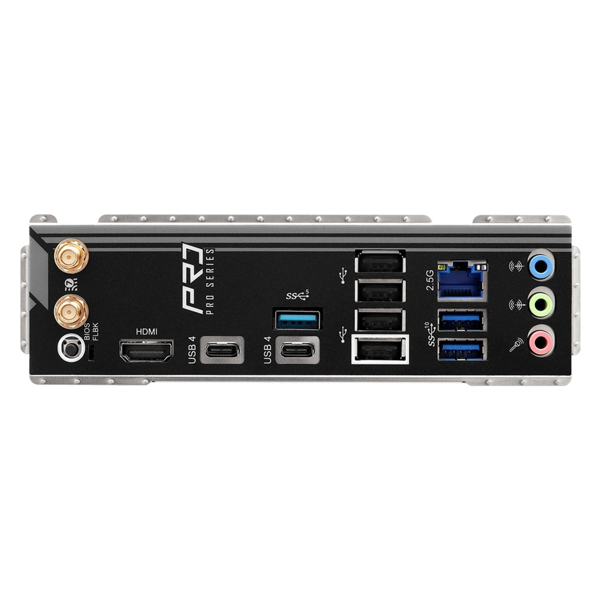 ASRock X870 Pro-A WiFi AMD AM5 Socket Motherboard, 4 x DDR5 Slots, 3x M.2 Socket, 2.5GbE LAN, Wi-Fi 7, 1x HDMI Port / 2x USB-C (USB4)