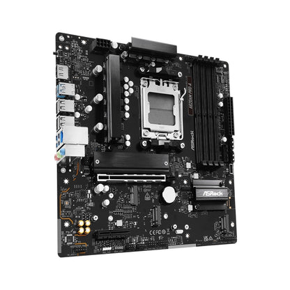 ASRock A620AM PRO-A AMD Socket AM5 Motherboard, 4x DDR5 Slots, 3x M.2 Socket, 2.5GbE LAN, 1x HDMI Port