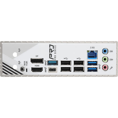 ASRock A620AM PRO RS AMD Socket AM5 Motherboard, 4x DDR5 Slots, 3x M.2 Socket, 2.5GbE LAN, 1x HDMI Port/ 1x DisplayPort 