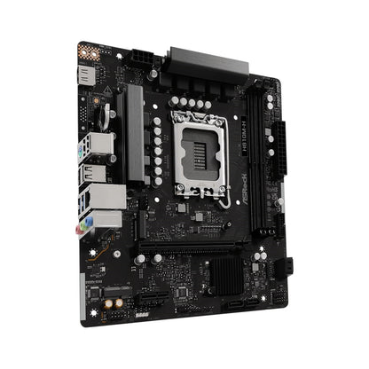 ASRock H810M-H Intel 1850 Socket Motherboard, Micro-ATX, 2x DDR5 Slots, 1x M.2 Sockets, GbE LAN, 1x HDMI Port