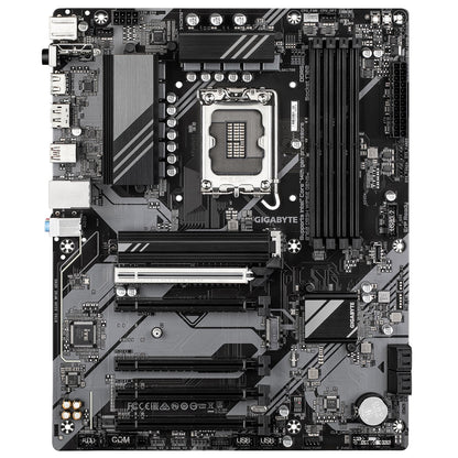 Gigabyte B760 DS3H WIFI6E GEN5 Intel 1700 Socket Motherboard, ATX, 4x DDR5 Slots, 2x M.2 Sockets, GbE LAN, Wi-Fi 6E, 1x DisplayPort / 1x HDMI Port