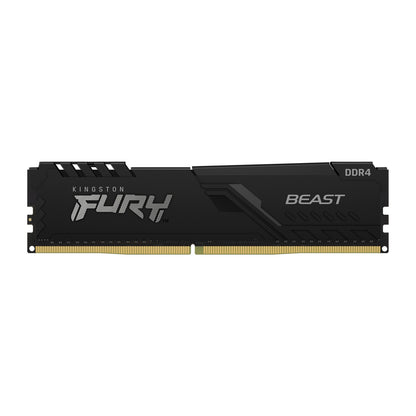 Kingston FURY Beast KF432C16BBK2/32 32GB (2x 16GB) DIMM System Memory, 3200MHz, DDR4, CL16, Black, Intel XMP