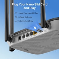 Mercusys MB115-4G N300 Wi-Fi 4G LTE Router