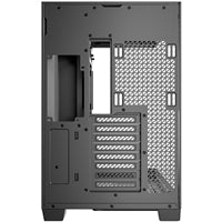 ANTEC Constellation C8 Dual Chamber Case, Gaming, Curve Wood, Full Tower, 2 x USB 3.0 / 1 x USB Type-C, Super wide angle single curved glass with exotic wood, E-ATX, ATX, Micro ATX, ITX
