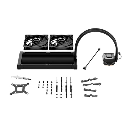 be quiet! Pure Loop 3 Liquid CPU Cooler, Universal Socket, 280mm Radiator, 2 x Pure Wings 3 140mm PWM High Speed, 3-year manufacurer's warranty.