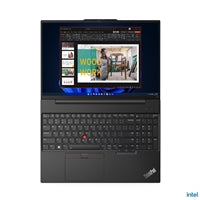 Lenovo ThinkPad E16 Laptop, 16 Inch WUXGA 1920x1200, Intel Core i3-1315U Processor, 8GB RAM, 256GB SSD, Intel UHD Graphics Graphics, Windows 11 Pro
