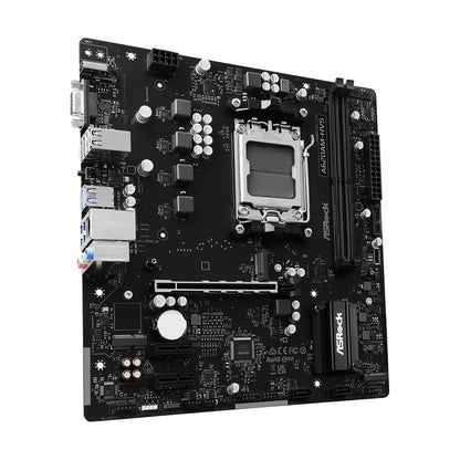 ASRock A620AM-HVS AMD AM5 Socket Motherboard, Micro-ATX, 2x DDR5 Slots, 2x M.2 Socket, GbE LAN, 1x D-Sub / 1x HDMI Port