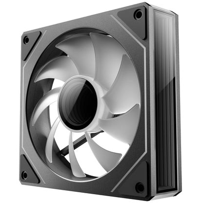 Antec Vision 120mm ARGB - 3 PK, Black, Up to 1800RPM, 44.5CFM Airflow, 29dB Max, 4-pin ARGB 3-pin 
