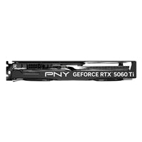 PNY NVIDIA GeForce RTX 5060 Ti DUAL 16GB GDDR7 Graphics Card, 4608 CUDA Cores, 2407MHZ Core Clock, Dual Fan, 3x DisplayPort / 1x HDMI Port