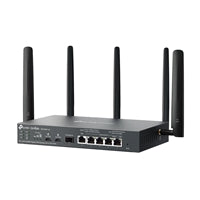 TP-Link Omada ER706WP-4G 4G+ Cat6 AX3000 Gigabit VPN Gateway with 4-Port PoE
