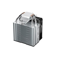 be quiet! Pure Rock Slim 3 Fan CPU Cooler, Universal Socket, High Quality 100mm PWM Black Cooling Fan, 1700RPM, 3 Heat Pipes, 130W TDP, Intel 1851/ 1700 & AMD AM4/ AM5 Compatible