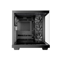 be quiet! Light Base 500 BGW83 Mid-Tower Case, Tempered Glass, 4x 120mm PWM Fans, High-Airflow ATX Case, USB-C, 360mm Radiator Support, Vertical GPU Mount, Black