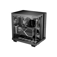 be quiet! Light Base 500 BGW83 Mid-Tower Case, Tempered Glass, 4x 120mm PWM Fans, High-Airflow ATX Case, USB-C, 360mm Radiator Support, Vertical GPU Mount, Black