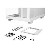 be quiet! Light Base 500 LX BGW86 White Mid-Tower Case, Tempered Glass, 4x ARGB Light Wings LX Fans, High Airflow ATX Case, USB-C 10 Gbps, 400 mm GPU Support, Vertical GPU Mount