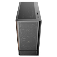 Antec P30 Air Mid-Tower ATX Gaming Case, High-Airflow Mesh Front, Support for 360 mm Radiator, Tempered Glass Side Panel, USB-C & Five Pre-Installed Fans