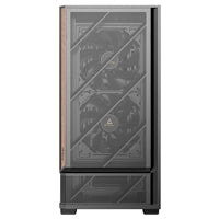 Antec P30 Air Mid-Tower ATX Gaming Case, High-Airflow Mesh Front, Support for 360 mm Radiator, Tempered Glass Side Panel, USB-C & Five Pre-Installed Fans
