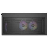 Antec CX705 ARGB Gaming PC Case Mid Tower, 270° Tempered Glass, RGB Fans, ATX/Micro-ATX/ITX Compatible, USB-C, High Airflow, Black