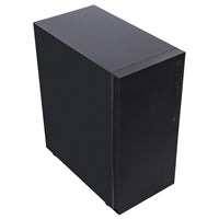 CIT Silent ES Black Mid-Tower Low Noise Computer Case with 2 x 120mm PWM Cooling Fans Included Sound Dampening Material