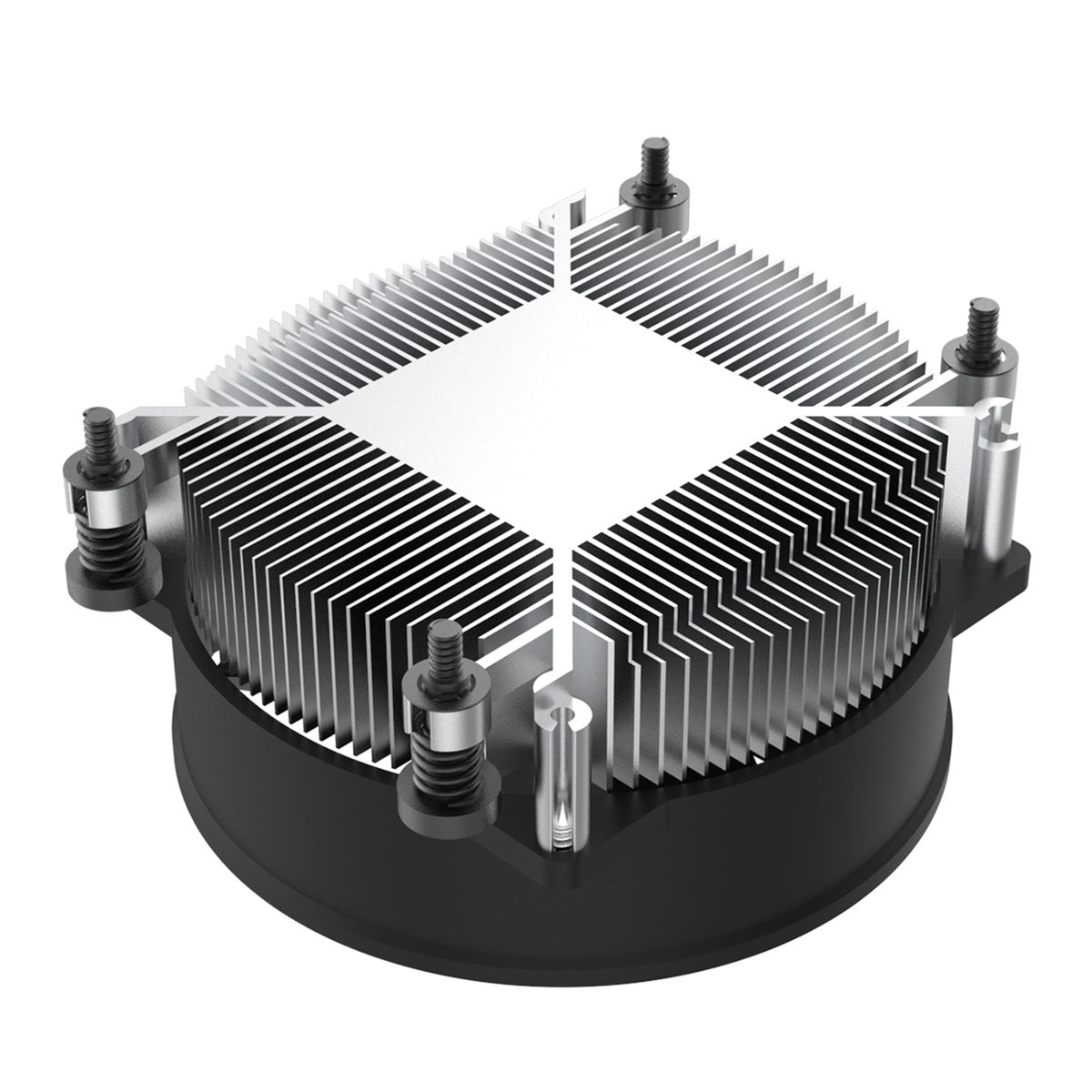 Low Profile CPU Cooler With 92mm PWM Fan For AMD Platform