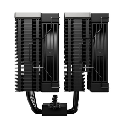 DeepCool AK620 G2 DIGITAL NYX Dual Tower CPU Cooler, Black, 2 x 120mm Fan,  6 x advanced  Copper Heatpipes, Intel/AMD