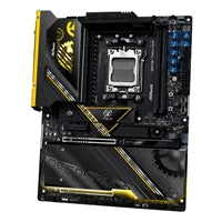 ASRock X870E TAICHI OCF AMD AM5 Socket Motherboard, ATX, 2x DDR5 Slots, 6x M.2 Socket, Fitted I/O Shield, 5GbE LAN, Wi-Fi 7, 1x HDMI Port
