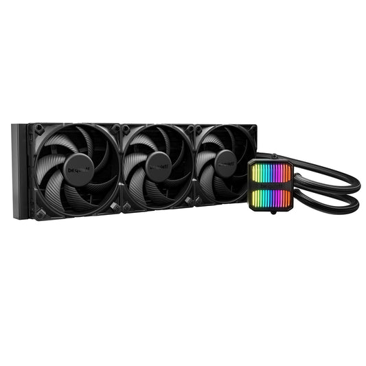 be quiet! Silent Loop 3 420mm All-in-One Liquid CPU Cooler, ARGB Lighting, Silent Wings 4 Fans, 3-Chamber Pump, High-Performance Cooling for Intel & AMD CPUs