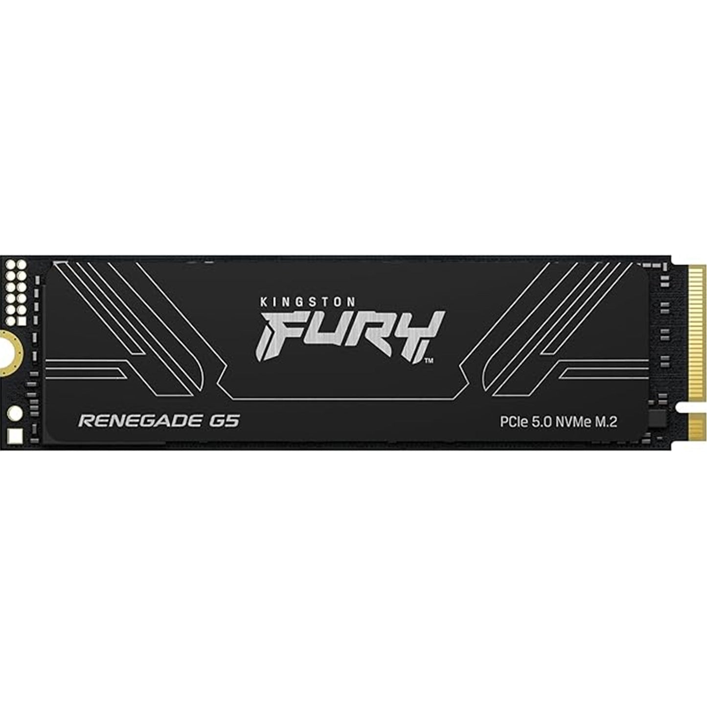 Kingston FURY Renegade (SFYR2S/2T0 ) 2TB NVMe SSD, M.2 Interface, PCIe 5.0 x4 NVMe, 2280, Up to 14,700MB/s read, 14,000MB/s write, Limited 5-year warranty with free technical support.