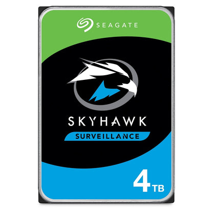 Disco duro interno Seagate SkyHawk Surveillance ST4000VX016 de 4TB, 3.5", 5400RPM, 256MB de caché, SATA III