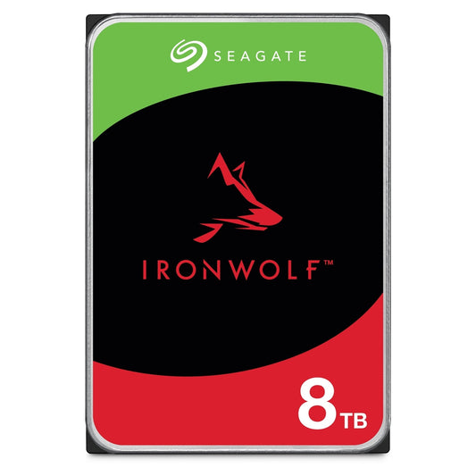 Seagate IronWolf NAS ST8000VN002 8TB 3.5" 5400 RPM 256MB Cache Sata lll Internal Hard Drive