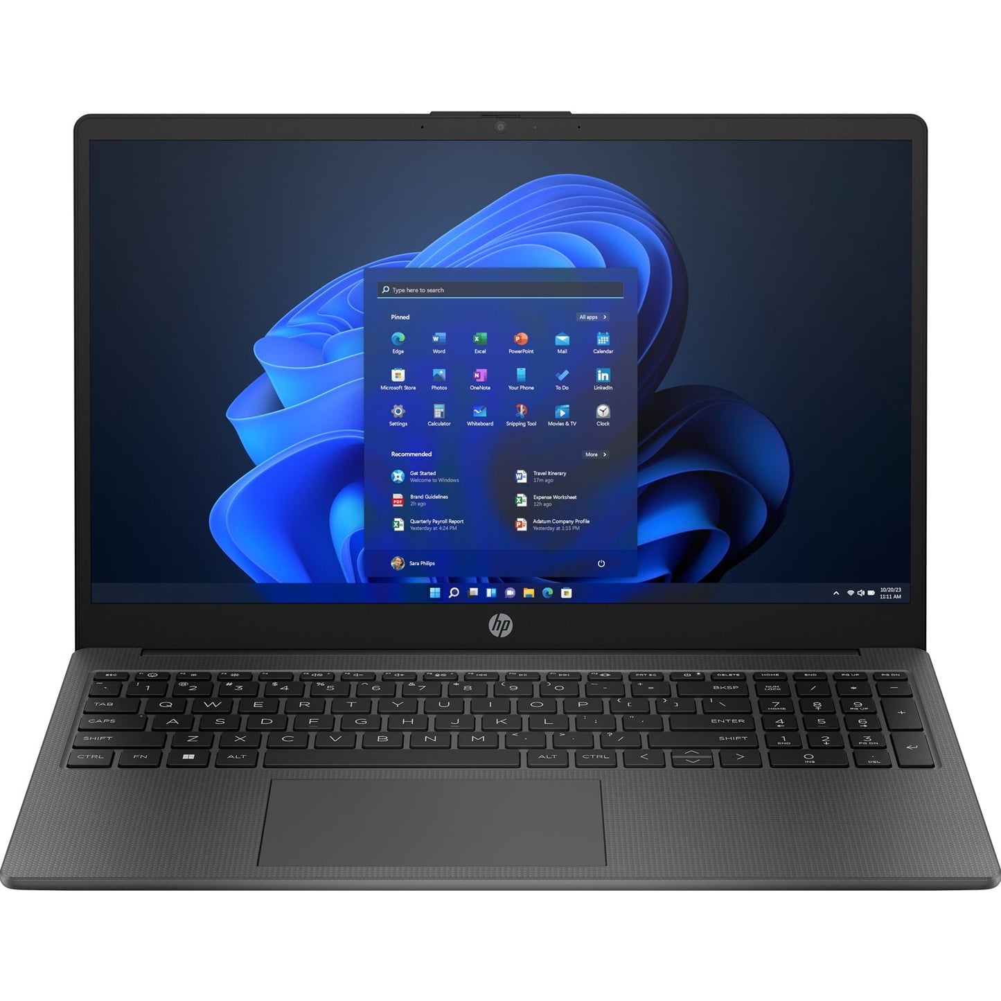 HP 250 G10 AK9U5AT#ABU Laptop, 15.6 Inch Full HD 1080p Screen, Intel Core i5-1334U 13th Gen, 8GB RAM, 256GB SSD, Windows 11 Home