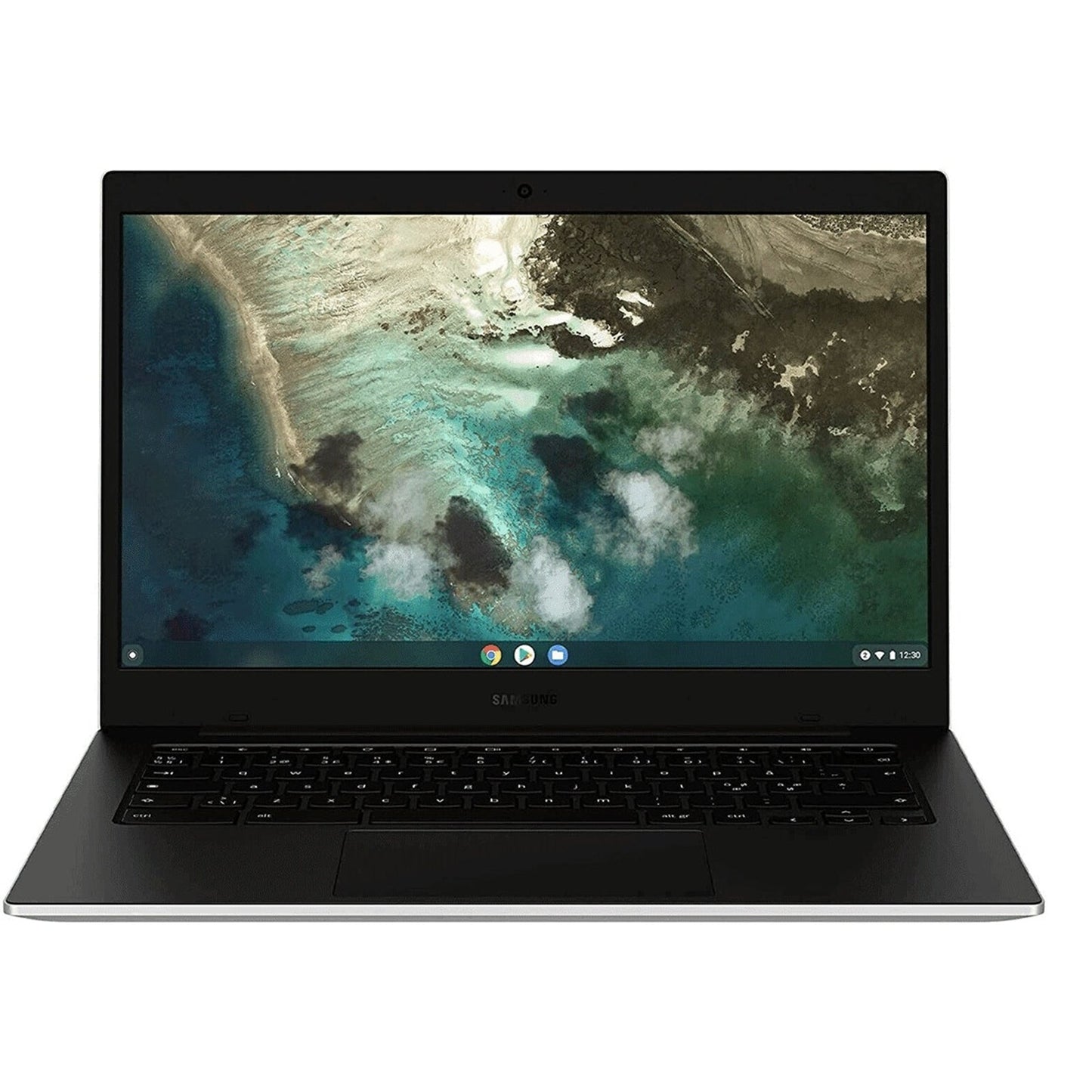 Samsung Galaxy Chromebook Go XE340XDA-KA2UK, 14 Inch HD Screen, Intel Celeron N4500, 4GB RAM, 64GB eMMC, Chrome OS
