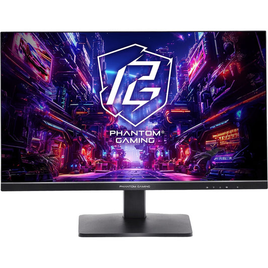 ASRock Phantom Gaming PG27QFT1B 27 Inch QHD (2560 x 1440) IPS Gaming Monitor, 180Hz 1ms (MPRT) Response Time, 2 x HDMI 2.0, 1 x DisplayPort 1.4