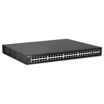 DrayTek VSP2540XS-K VigorSwitch P2540XS 48 Port POE Fully Managed Layer 2+ Switch with 6x 10GbE SFP Ports