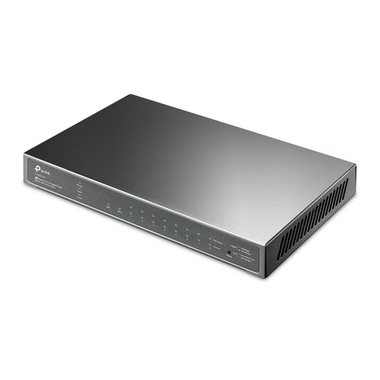 TP-Link JetStream TL-SG2210P 10-Port Metal Gigabit Smart Switch with 8-Port PoE+ (61W)