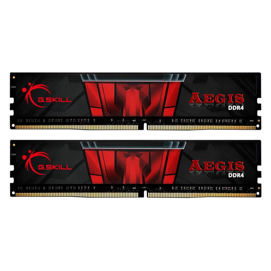 G.SKILL Aegis F4-3200C16D-16GIS 16GB (2x 8GB) DIMM System Memory, 3200MHz, DDR4, CL16