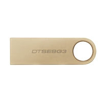 Kingston DataTraveler SE9 G3 256GB USB 3.2 USB Flash Drive, Gold