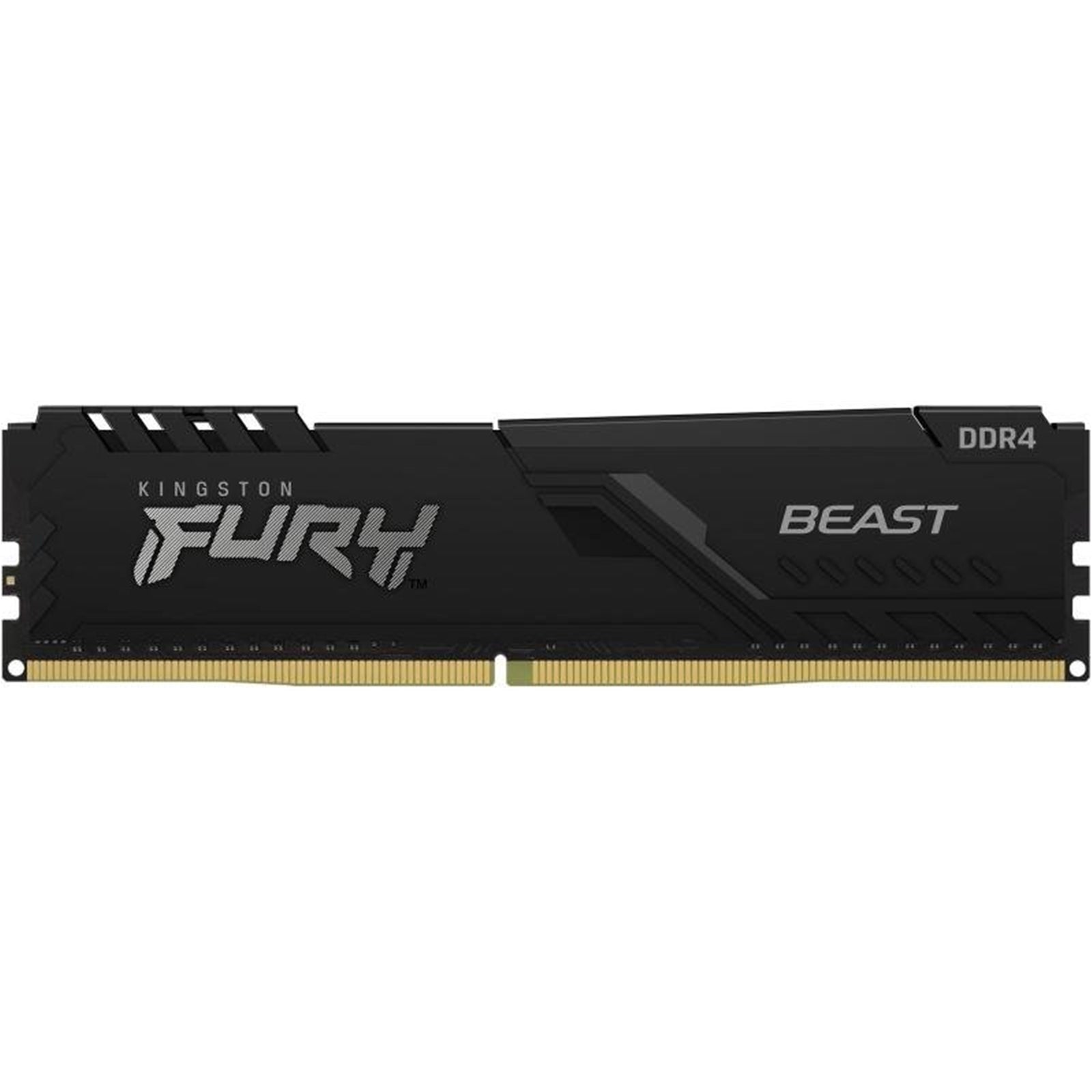 Kingston FURY Beast KF432C16BB/8 8GB (1x 8GB) DIMM System Memory, 3200MHz, DDR4, CL16, Black, Intel XMP