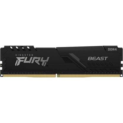 Kingston FURY Beast KF432C16BB/8 8GB (1x 8GB) DIMM System Memory, 3200MHz, DDR4, CL16, Black, Intel XMP